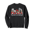 My Heart Is That Field Soccer Mom Sweatshirt - Aesthetic Graphic Men Women