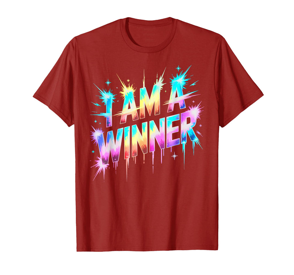 Bruh I Am Winner Spirit Week Game Day T-Shirt - Aesthetic Graphic Unisex