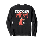 Threadless Boriana Soccer Mom Dinosaur Sweatshirt - Trendy Graphic Unisex