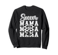 Soccer Mama Coquette Soccer Mom Sweatshirt - Novelty Apparel for Adults