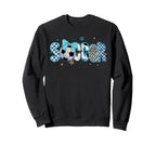 Soccer Game Day Mom Daughter Soccer Sweatshirt - Trendy Graphic Men Women