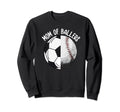 Mom Ballers Soccer Baseball Mama Sweatshirt - Novelty Apparel for Adults