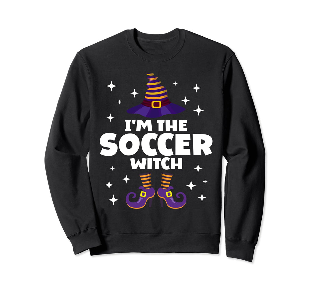 Funny Soccer Witch Family Matching Sweatshirt - Streetwear Style Unisex