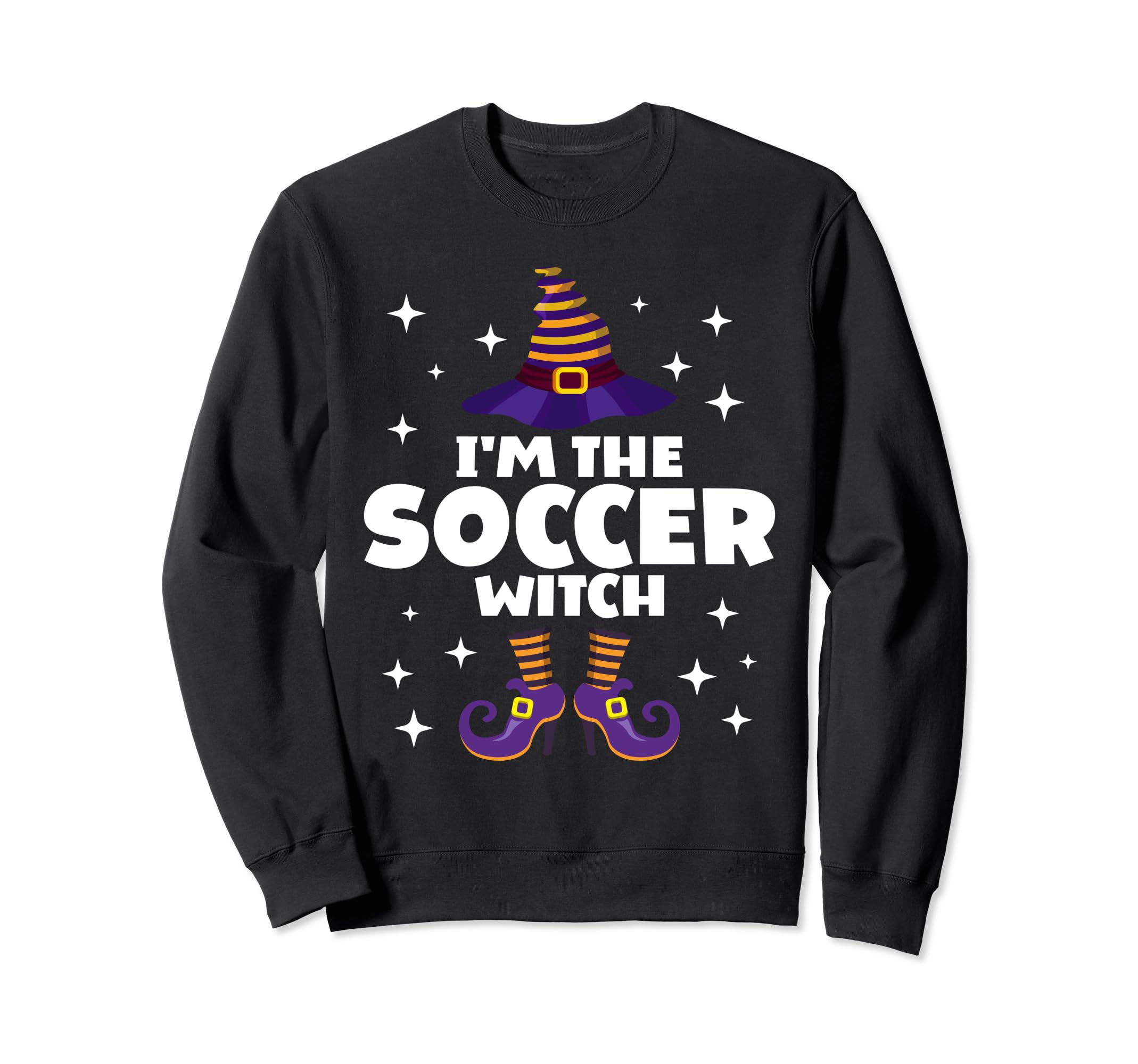 Funny Soccer Witch Family Matching Sweatshirt - Streetwear Style Unisex