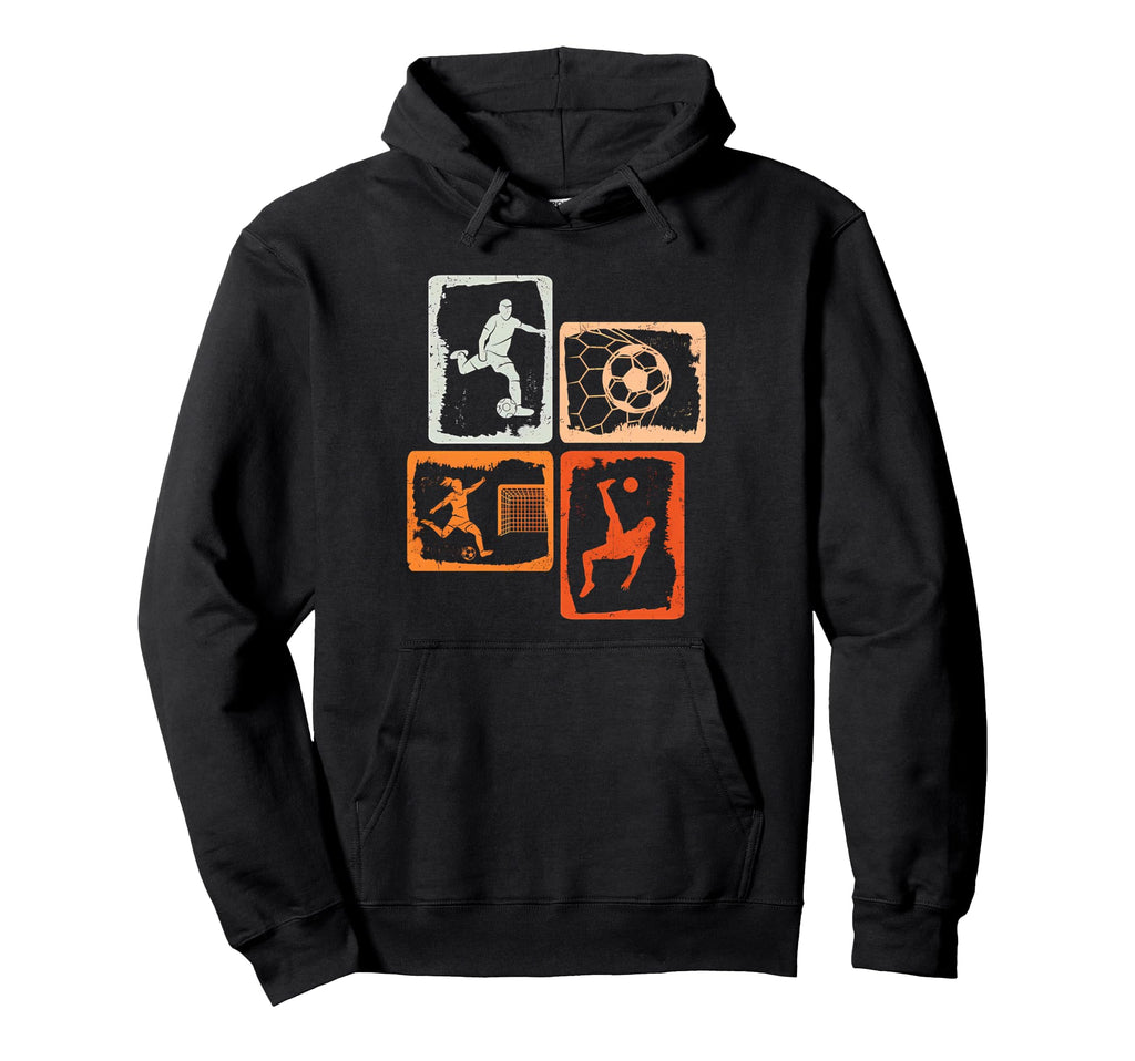 Soccer Colored Hoodie - Trendy Graphic Men Women