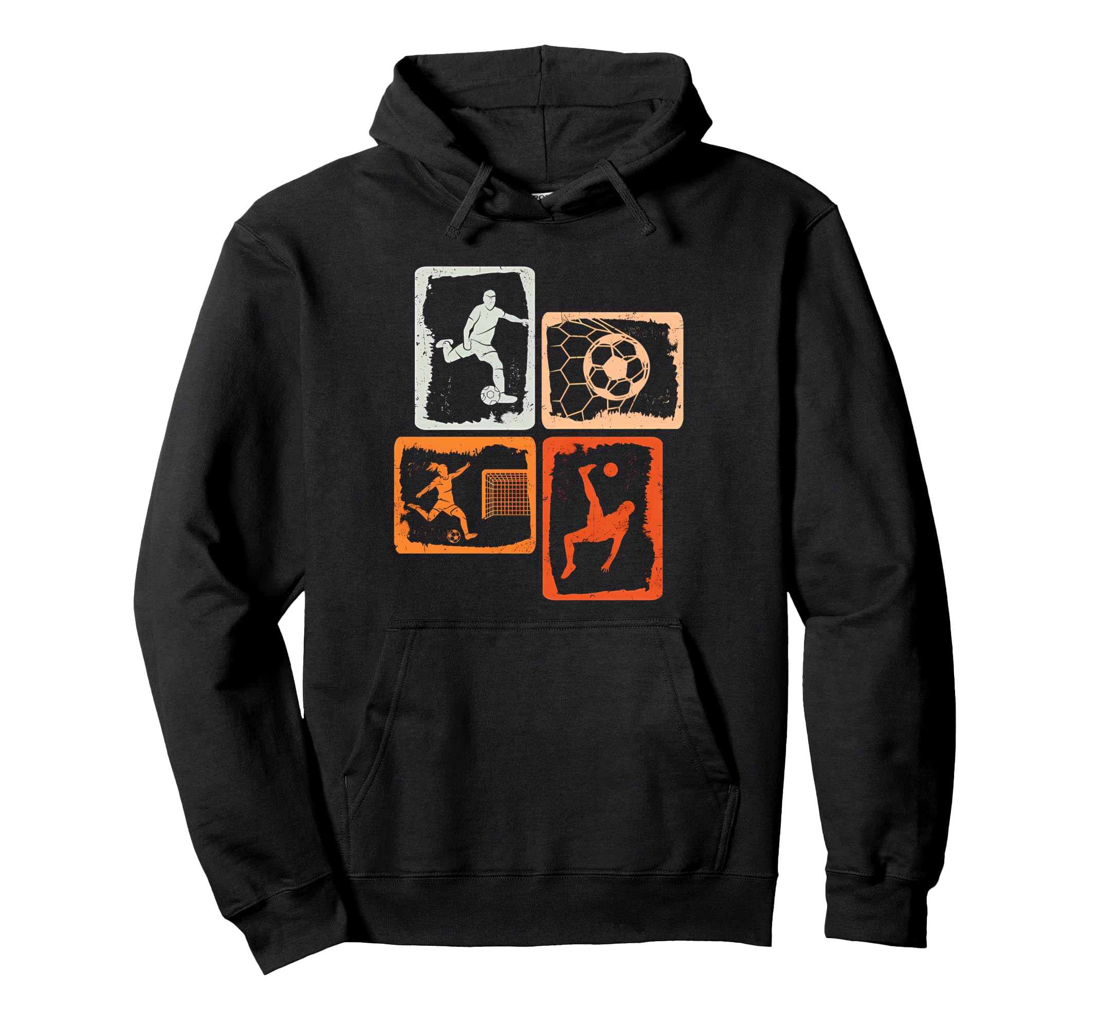 Soccer Colored Hoodie - Trendy Graphic Men Women