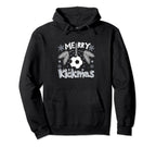 Soccer Goalkeeper Holiday Santa Claus Hoodie - Unique Graphic Men Women