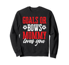 Funny Soccer Lover Moms Sweatshirt - Casual Everyday Wear for Adults