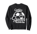 Senior Soccer Mamaw 2024 Class Sweatshirt - Aesthetic Graphic Men Women