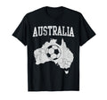 Australia Soccer Australian Football Team T-Shirt - Unique Graphic Unisex