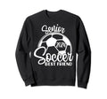 Senior Soccer Best Friend 2024 Sweatshirt - Streetwear Style for Adults