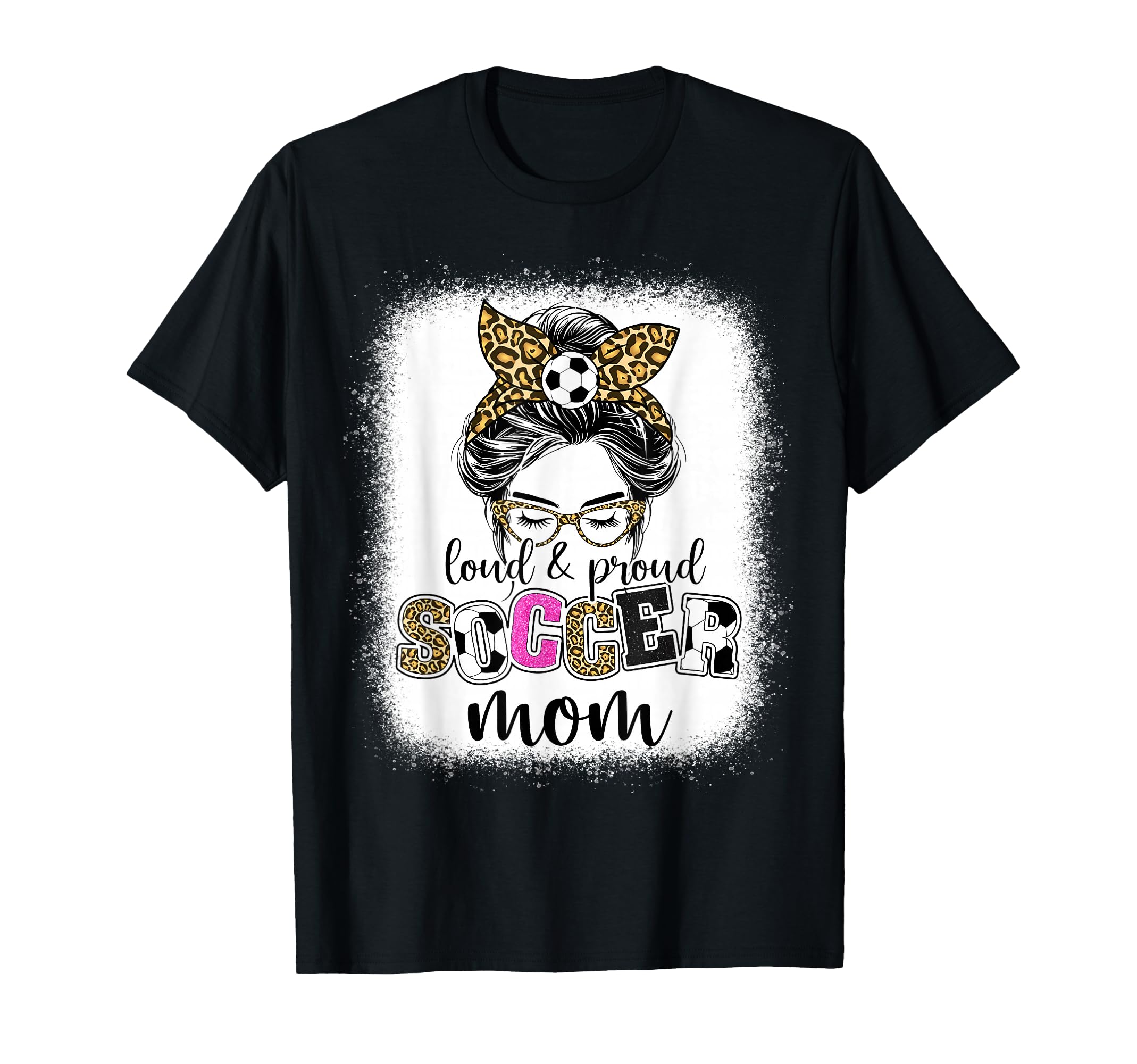 Soccer Mom Proud And Loud Soccer Mom T-Shirt - Unique Graphic for Adults