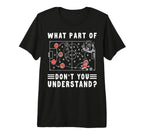 Soccer Strategy Board What Part Dont You T-Shirt - Custom Art Print Unisex