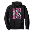 Lets Kick Some Grass Soccer Coquette Hoodie - Fun Novelty Design Men Women