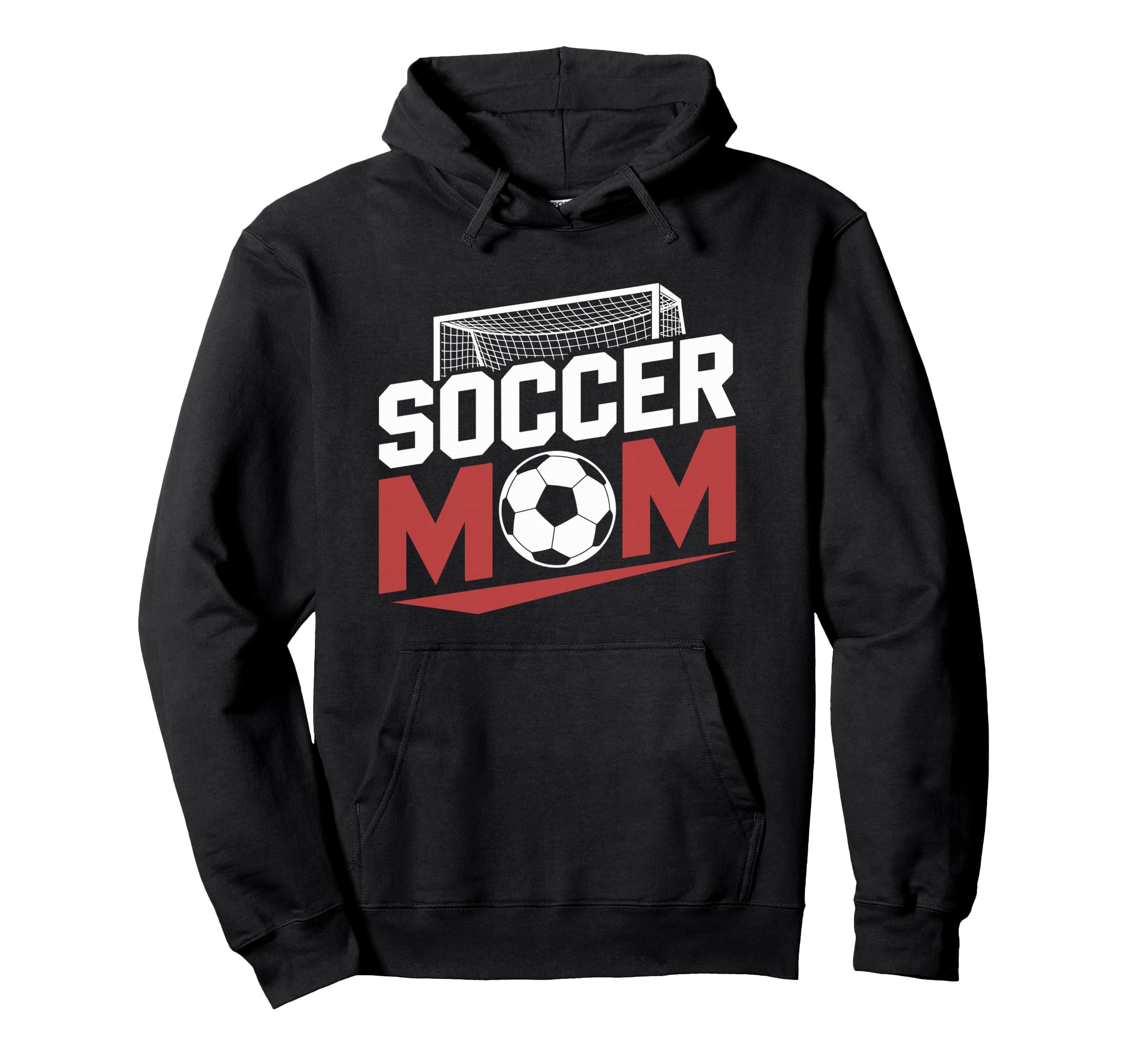 Soccer Mom Soccer Game Player Team Hoodie - Casual Everyday Wear Unisex