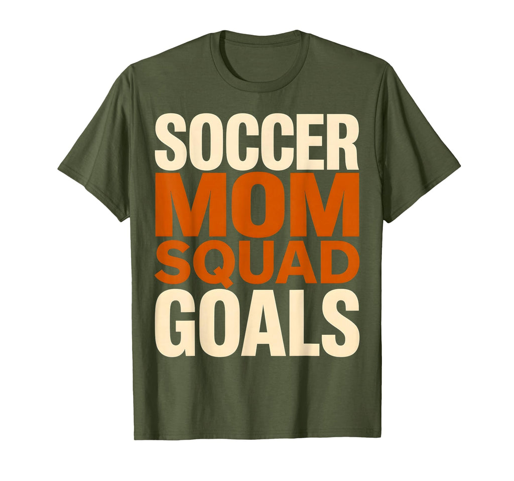 Soccer Mom Squad Goals T-Shirt - Minimalist Print Men Women