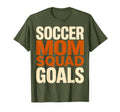 Soccer Mom Squad Goals T-Shirt - Minimalist Print Men Women