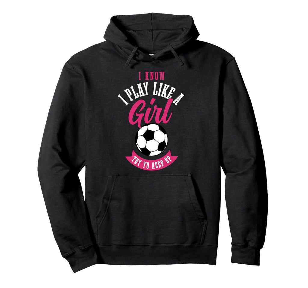 Soccer Player Hoodie - Fun Novelty Design Unisex