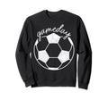 Soccer Player Gameday Coach Sports Sweatshirt - Custom Art Print Unisex