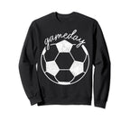 Soccer Player Gameday Coach Sports Sweatshirt - Custom Art Print Unisex