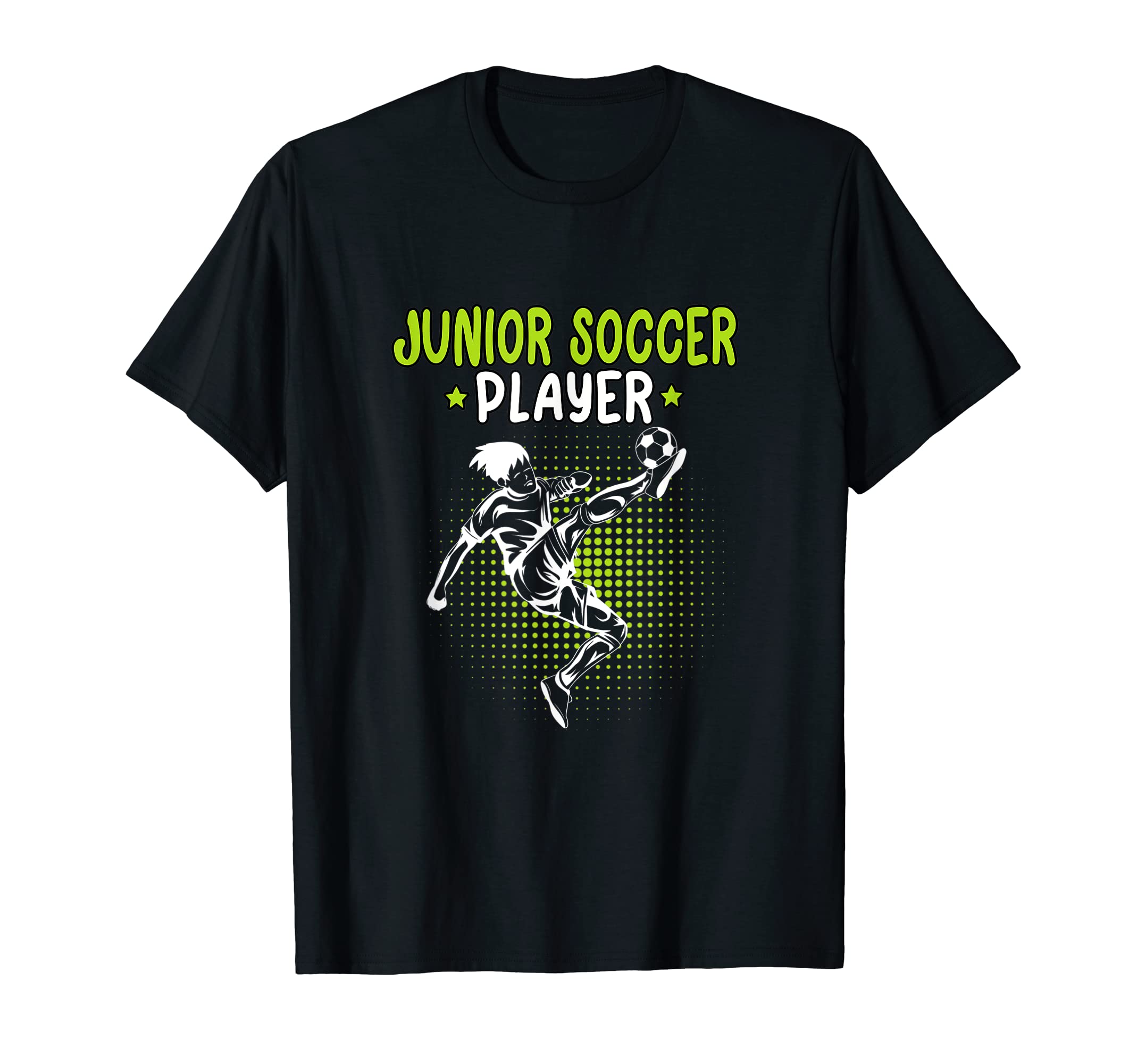 Junior Soccer Player Footballers T-Shirt - Aesthetic Graphic for Adults