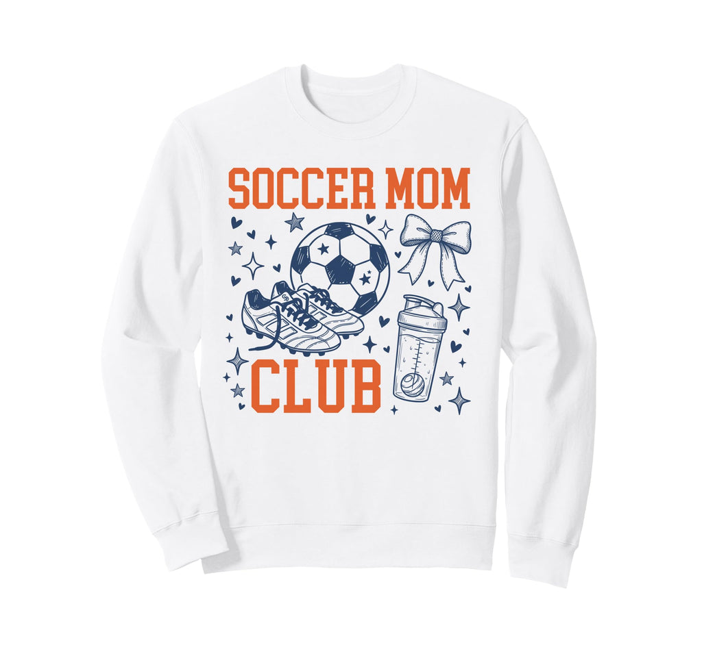 Funny Mothers Day Mama Gifts Soccer Sweatshirt - Unique Graphic Men Women
