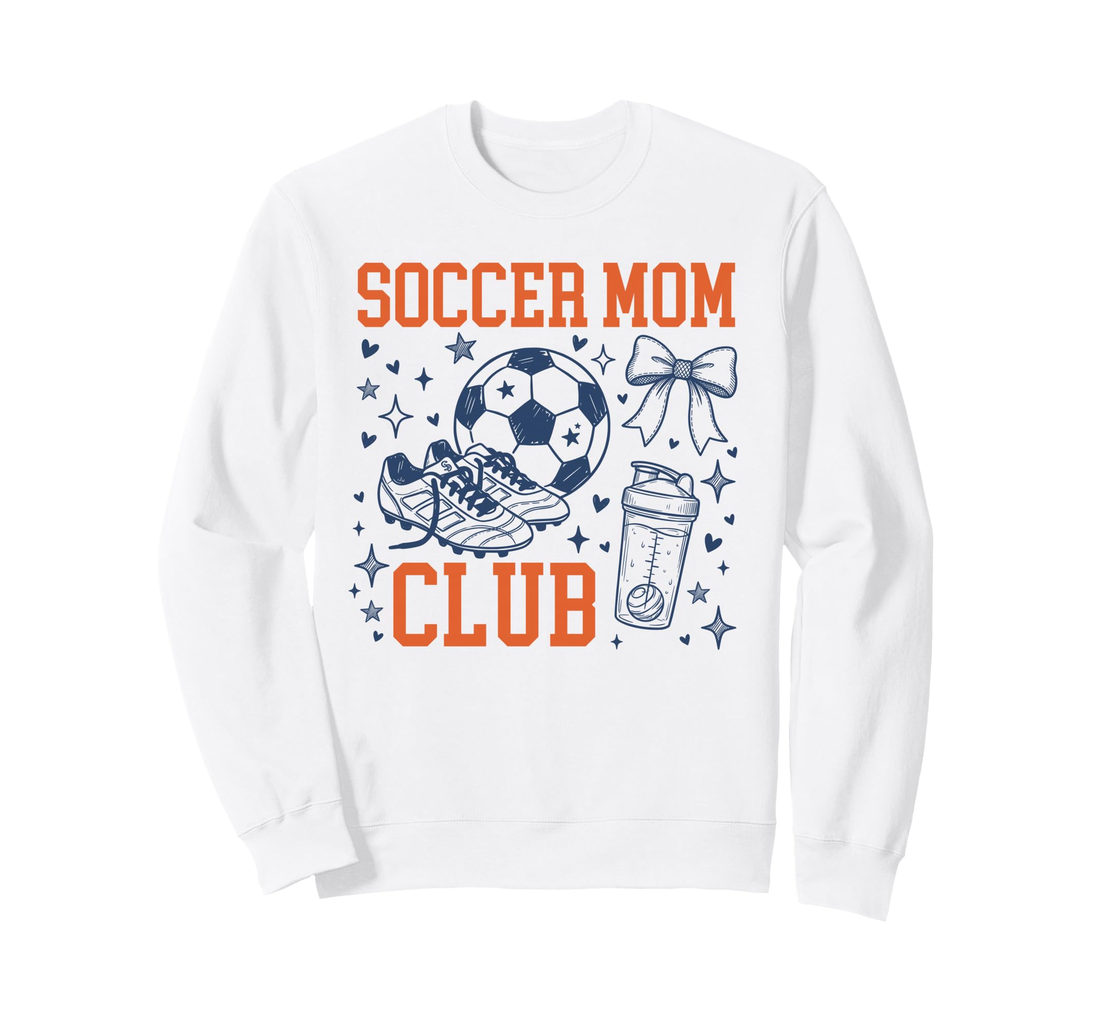 Funny Mothers Day Mama Gifts Soccer Sweatshirt - Unique Graphic Men Women