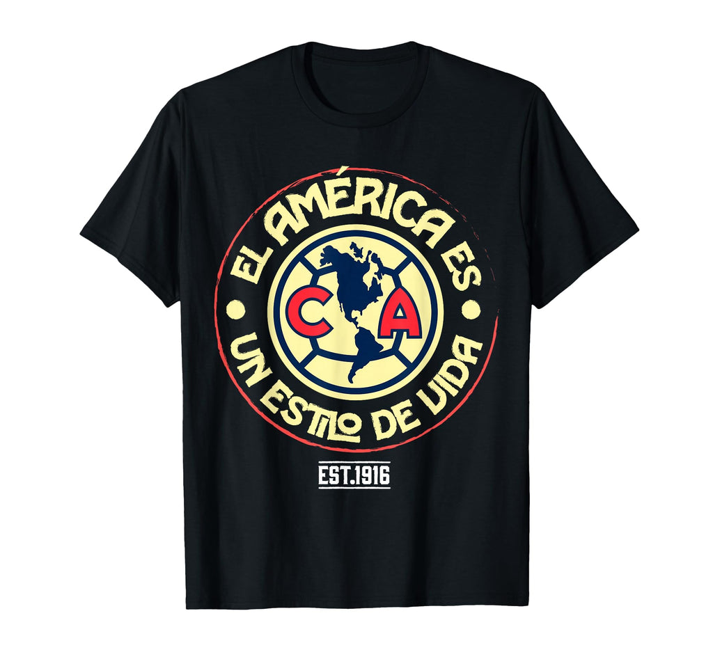 Club America Soccer Is Way Life T-Shirt - Casual Everyday Wear for Adults