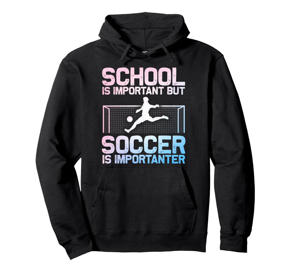 Funny Soccer Art Gag Soccer Player Hoodie - Aesthetic Graphic Men Women