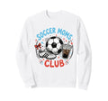 Soccer Moms Club Iced Coffee Sweatshirt - Casual Everyday Wear Unisex