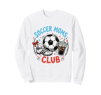Soccer Moms Club Iced Coffee Sweatshirt - Casual Everyday Wear Unisex