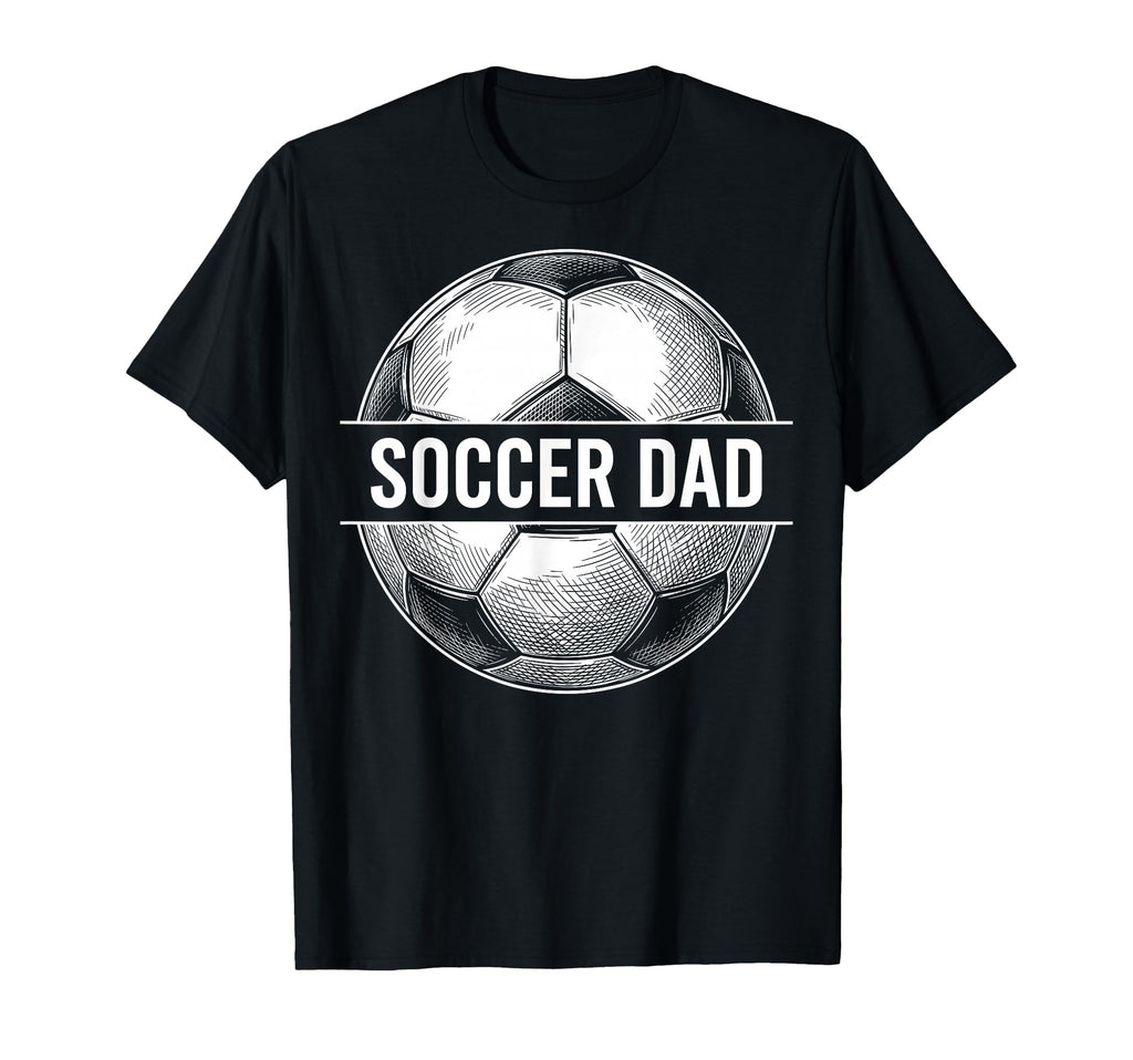 Soccer Dad Sports Father Soccer Ball T-Shirt - Graphic Print Men Women