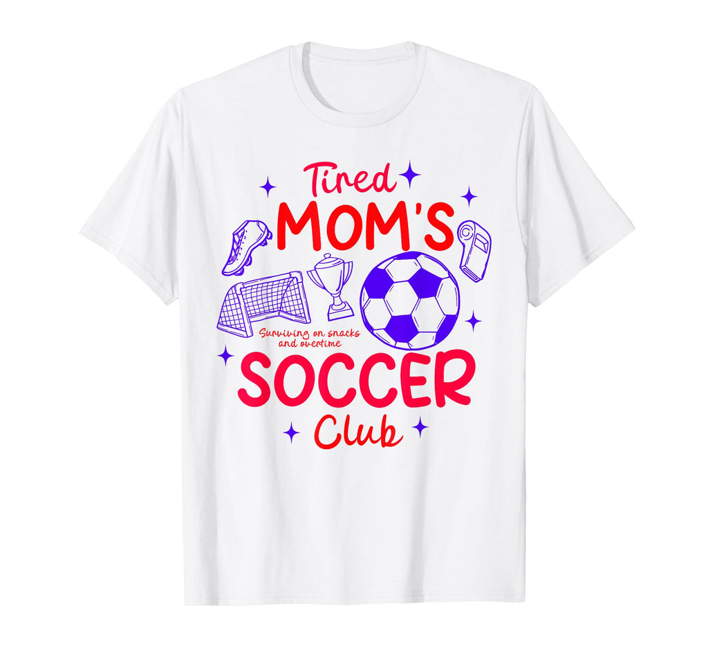 Soccer Mom Soccer Mama Game Day T-Shirt - Casual Everyday Wear for Adults