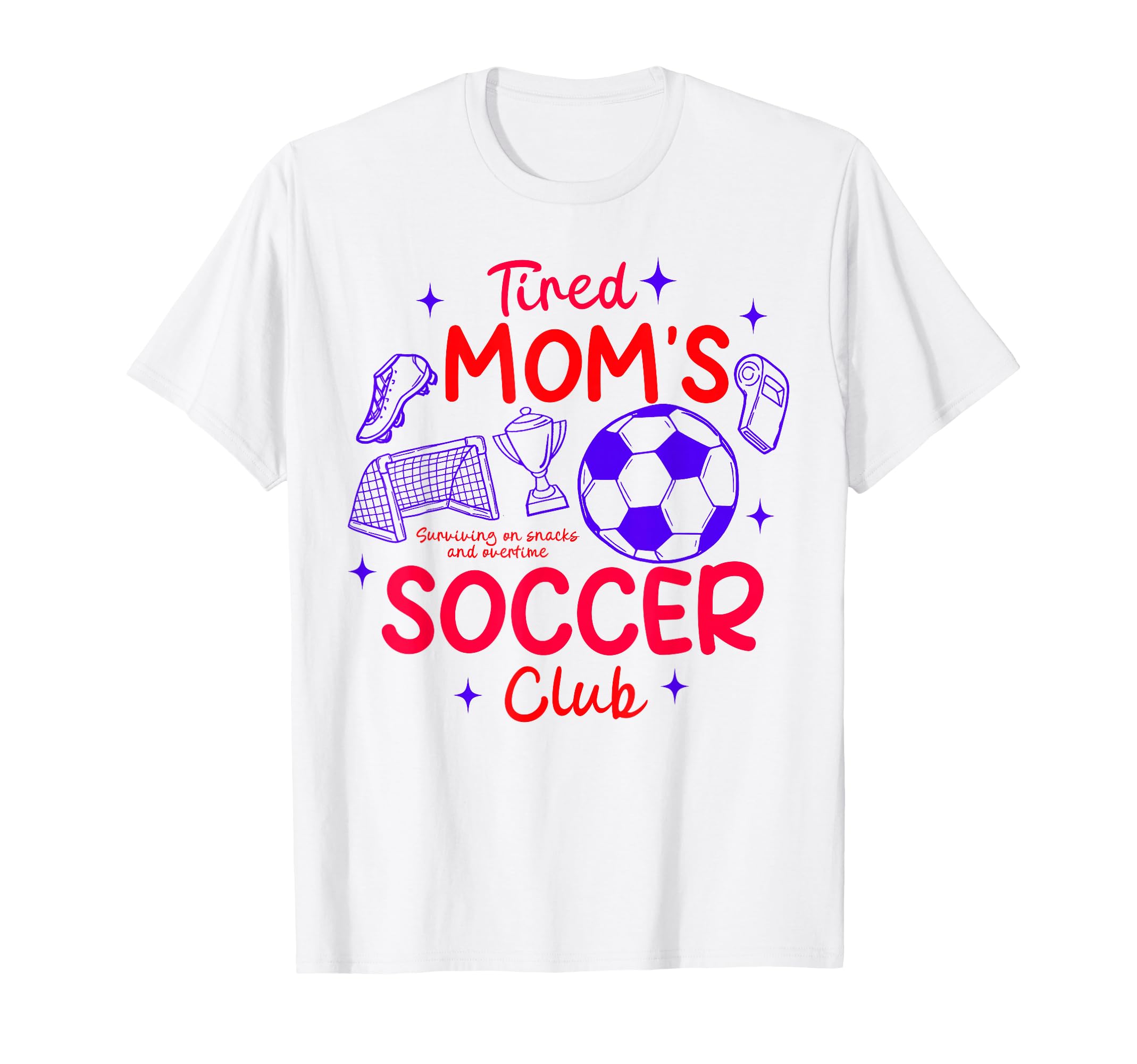 Soccer Mom Soccer Mama Game Day T-Shirt - Casual Everyday Wear for Adults