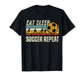 Eat Sleep Soccer Repeat Lover T-Shirt - Custom Art Print Unisex