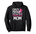 Proud Field Hockey Goalkeeper Mom Field Hoodie - Minimalist Print Unisex