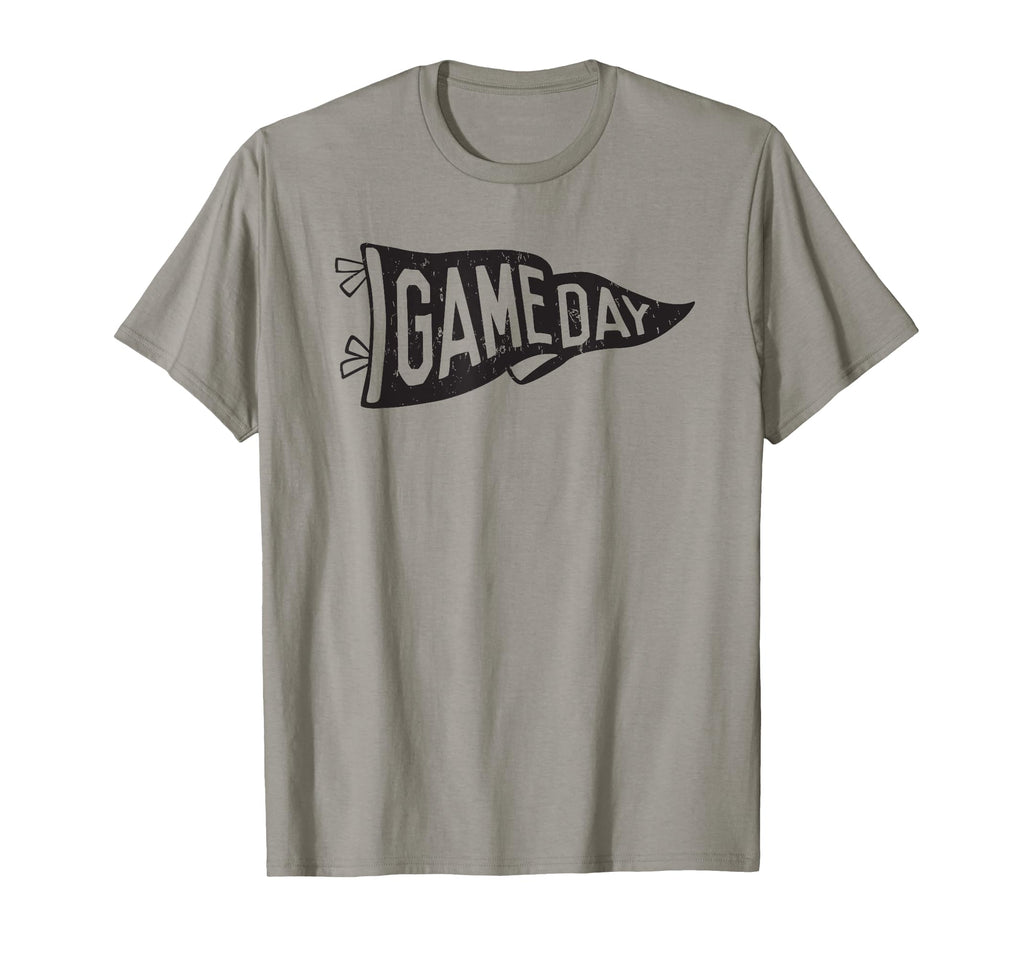 Black Pennant Flag Game Day Inspired T-Shirt - Trendy Graphic Men Women