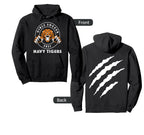 Navy Tigers Soccer Team Players Gear Hoodie - Graphic Print Unisex