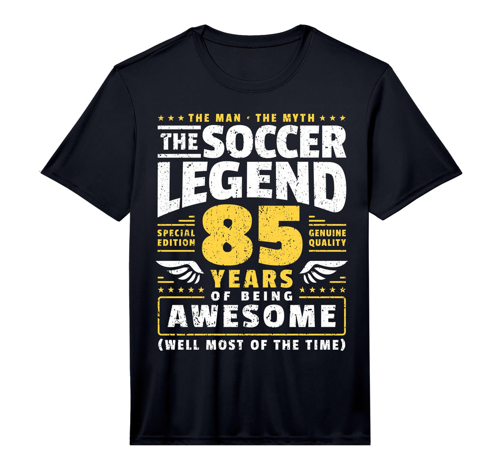 Mens 85Th Birthday Soccer Player 85 T-Shirt - Unique Graphic for Adults
