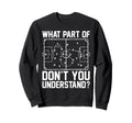 Funny Soccer What Part Dont You Sweatshirt - Graphic Print Men Women