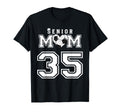 Proud Senior Soccer Mom Custom T-Shirt - Fun Novelty Design Men Women