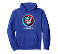 American Flag Soccer Soccer 2025 Hoodie - Unique Graphic Unisex