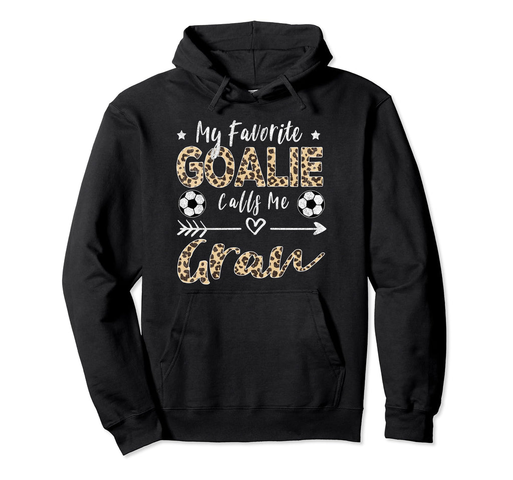 My Favorite Goalie Calls Me Gran Soccer Hoodie - Minimalist Print Unisex