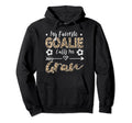 My Favorite Goalie Calls Me Gran Soccer Hoodie - Minimalist Print Unisex