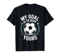 Coach Soccer Player Quotes Goal Keeper T-Shirt - Graphic Print Men Women