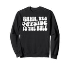 Soccer Mom Offside Ahhh Yes Sweatshirt - Minimalist Print Men Women