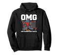 Goaltender Goalkeeper Ice Hockey Hoodie - Fun Novelty Design Men Women
