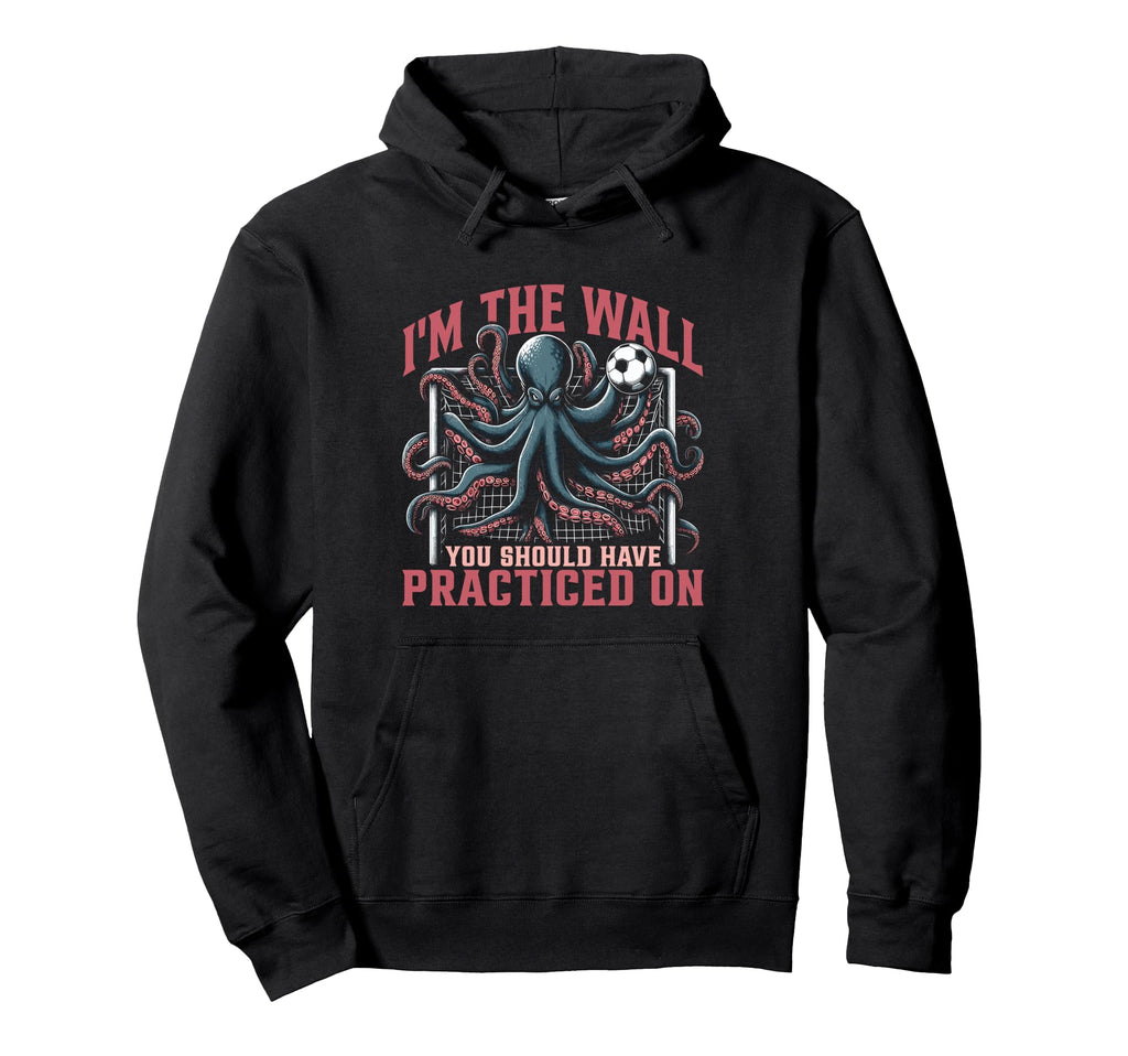 Goalkeeper Octopus Soccer Goalie Hoodie - Fun Novelty Design for Adults
