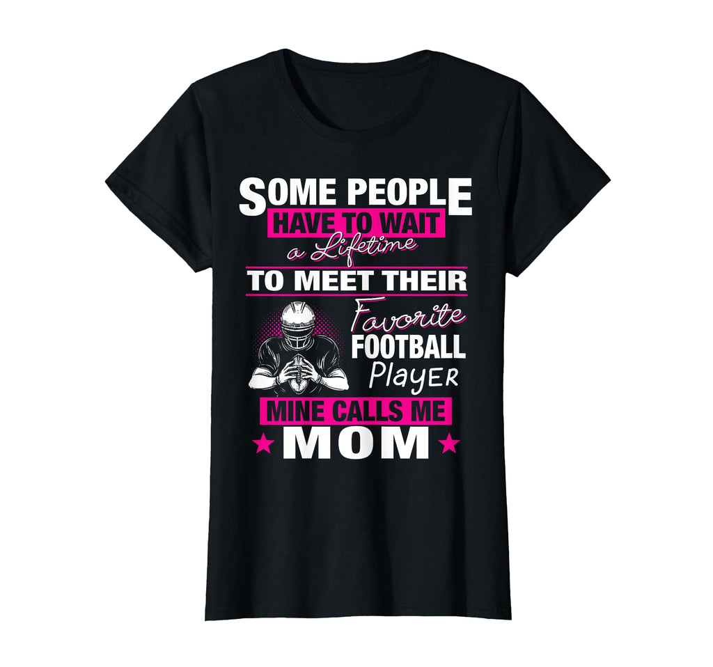 My Favorite Football Player Calls Me Mom T-Shirt - Graphic Print Unisex