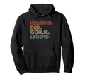 Husband Dad Goalie Funny Goalkeeper Hoodie - Custom Art Print Unisex